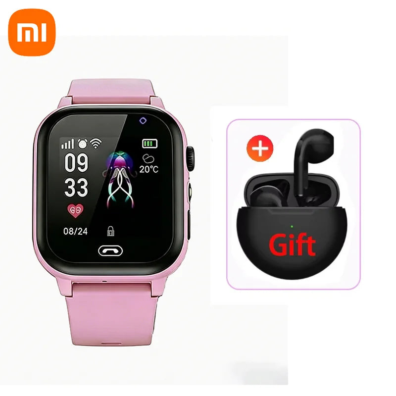 Xiaomi Kids Smart Watch 5G GPS, Video Call, SOS, Camera – Waterproof 2025