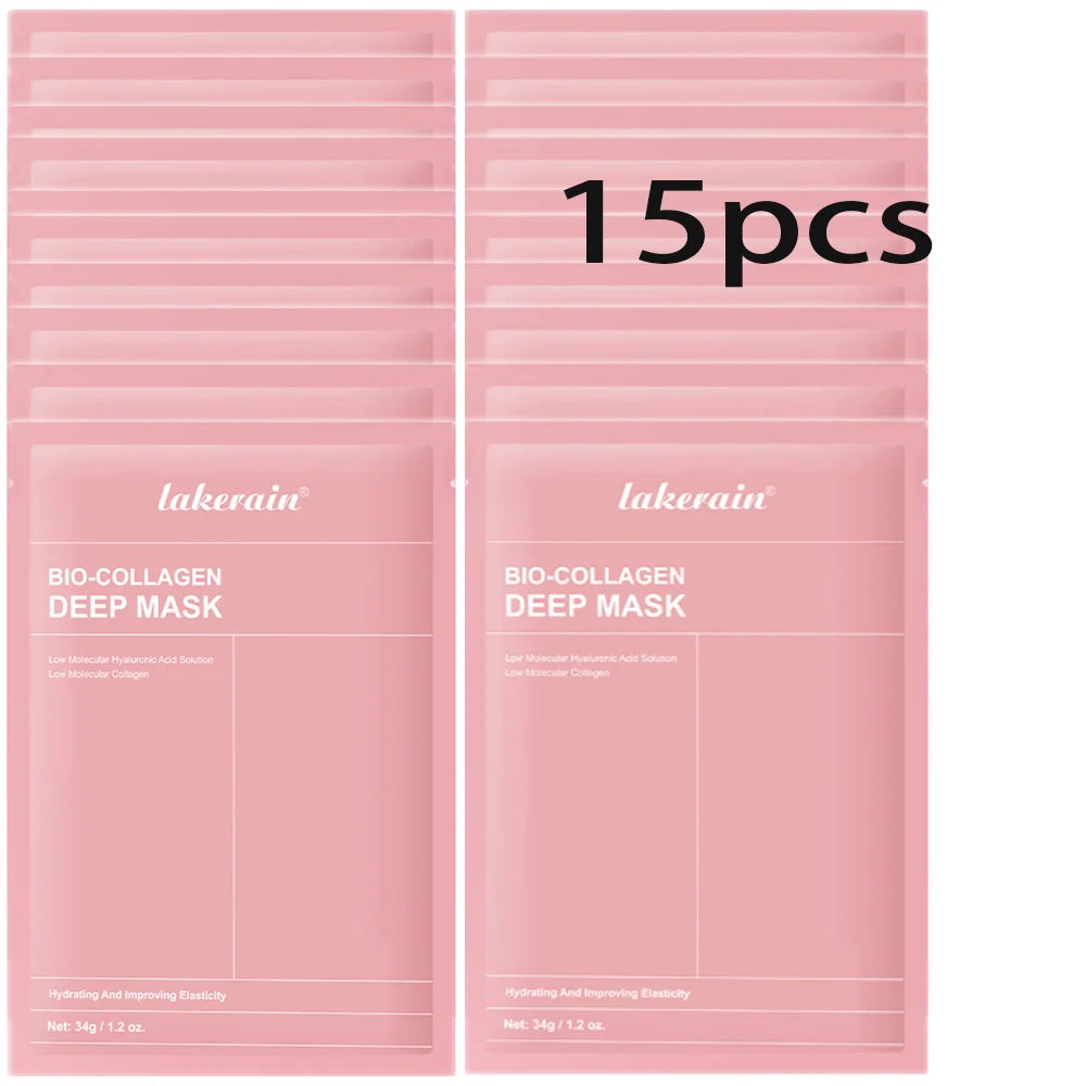 Bio-Collagen Deep Hydrogel Mask – Hydrating Overnight Face Mask for Firming, Elasticity & Pore Minimizing