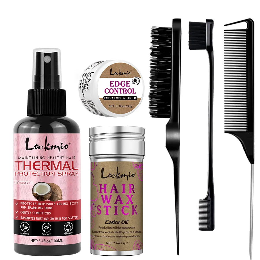 بخاخ الشعر للحماية الحرارية - سيروم واقي من الحرارة وبلسم مرطب يحمي من الأشعة فوق البنفسجية للنساء