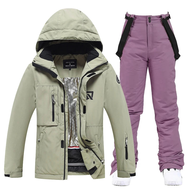 Women's Ski Clothes & Snowboarding Suit Sets – Ski Jackets and Pants, Outdoor Winter Sports Wear for Men and Women