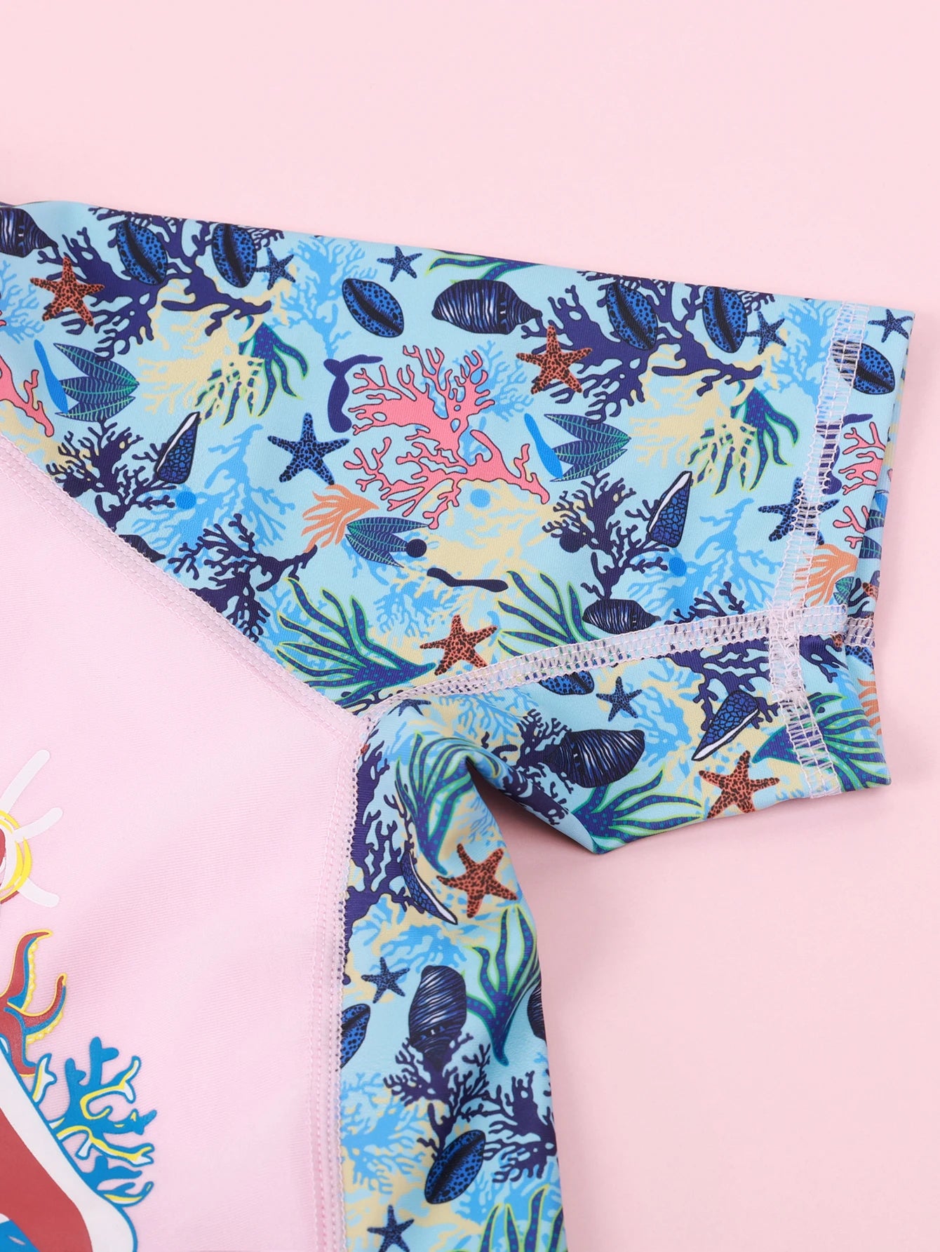 Girls UV Protective Long Sleeve Swimsuit 2-12 Years Children Swimwear Sport