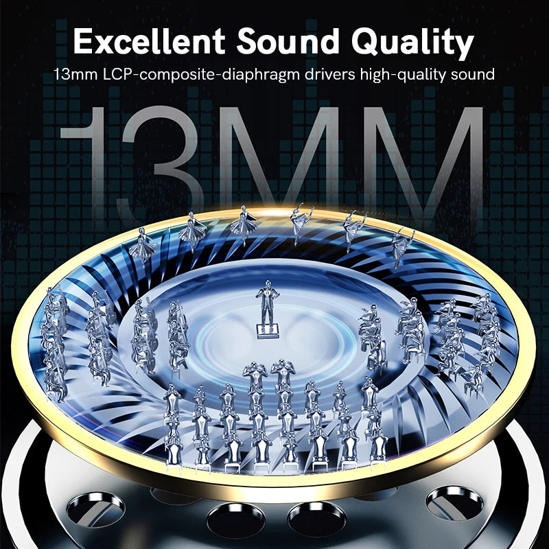 سماعات QCY T20 الجديدة بتقنية بلوتوث 5.3 TWS | زمن انتقال منخفض 68 مللي ثانية، مشغل HiFi 13 مم، و4 ميكروفونات ENC لمكالمات عالية الدقة