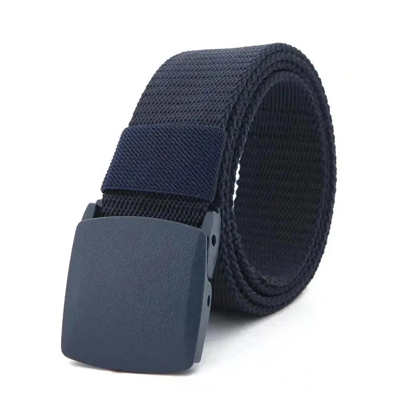 Men’s Adjustable Tactical Belt – Unisex Outdoor Travel Waist Belt 120cm