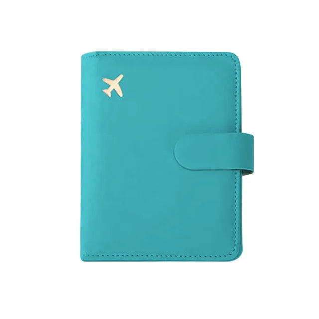 Leather Passport Holder – Waterproof Travel Wallet for Men & Women