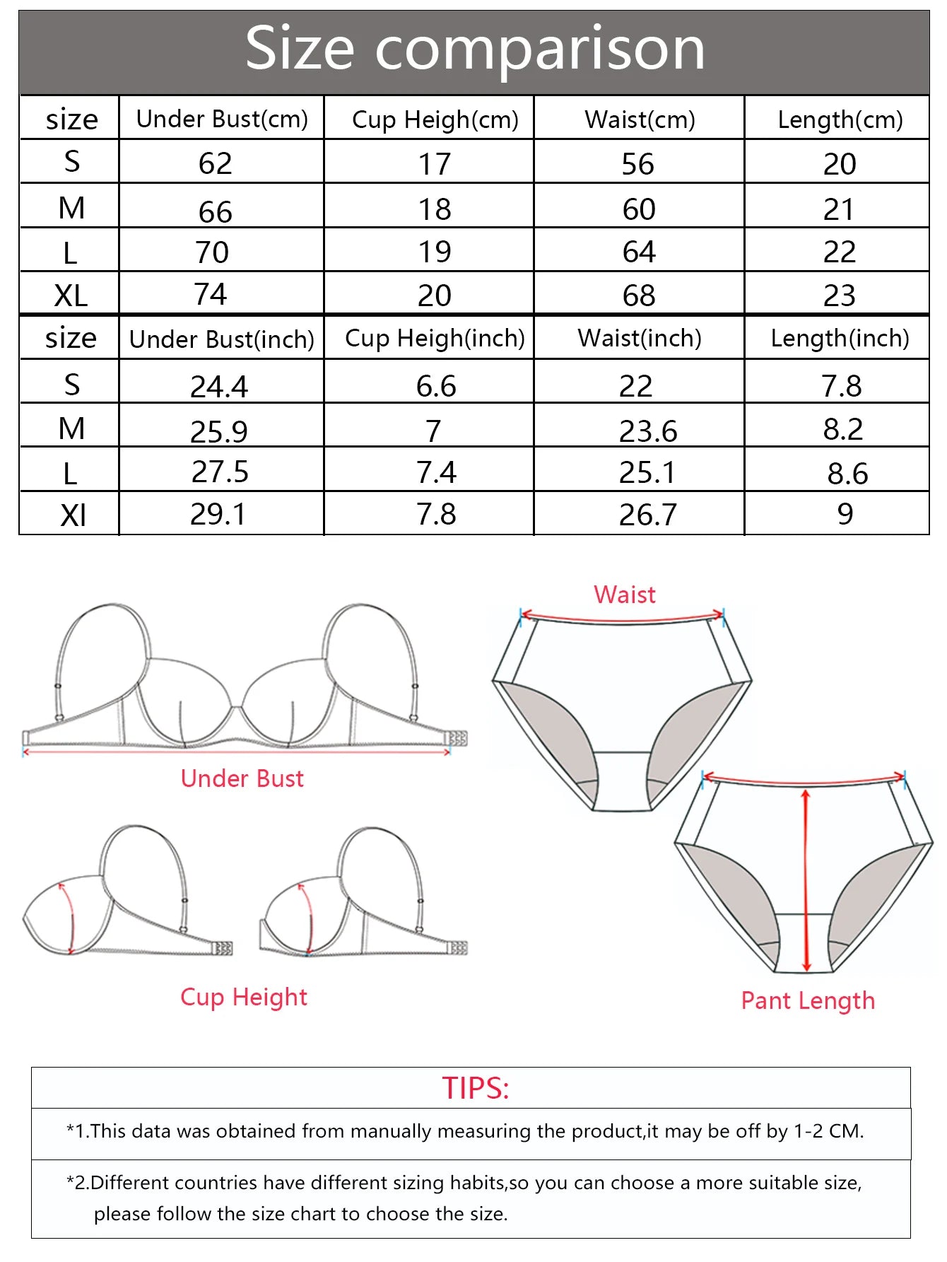 2-Piece Sexy Multicolor Lingerie Set – Push Up Floral Underwear for Women A2155