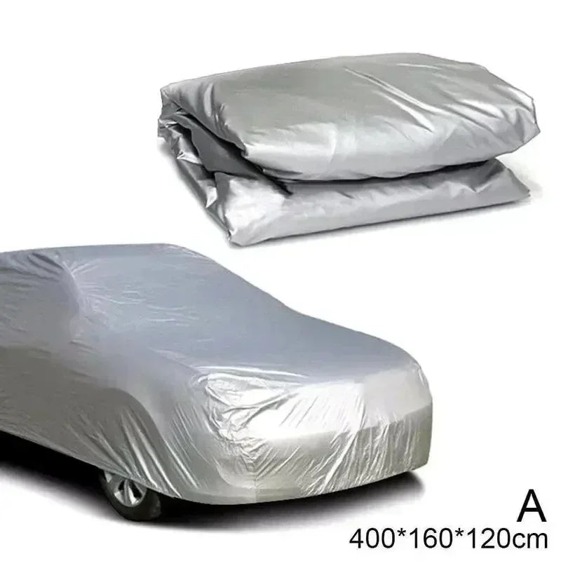 Outdoor Full Car Covers Sun Rain Ice Snow Waterproof Dust proof Shade UV Resistant Protector Protection Automobile Cover