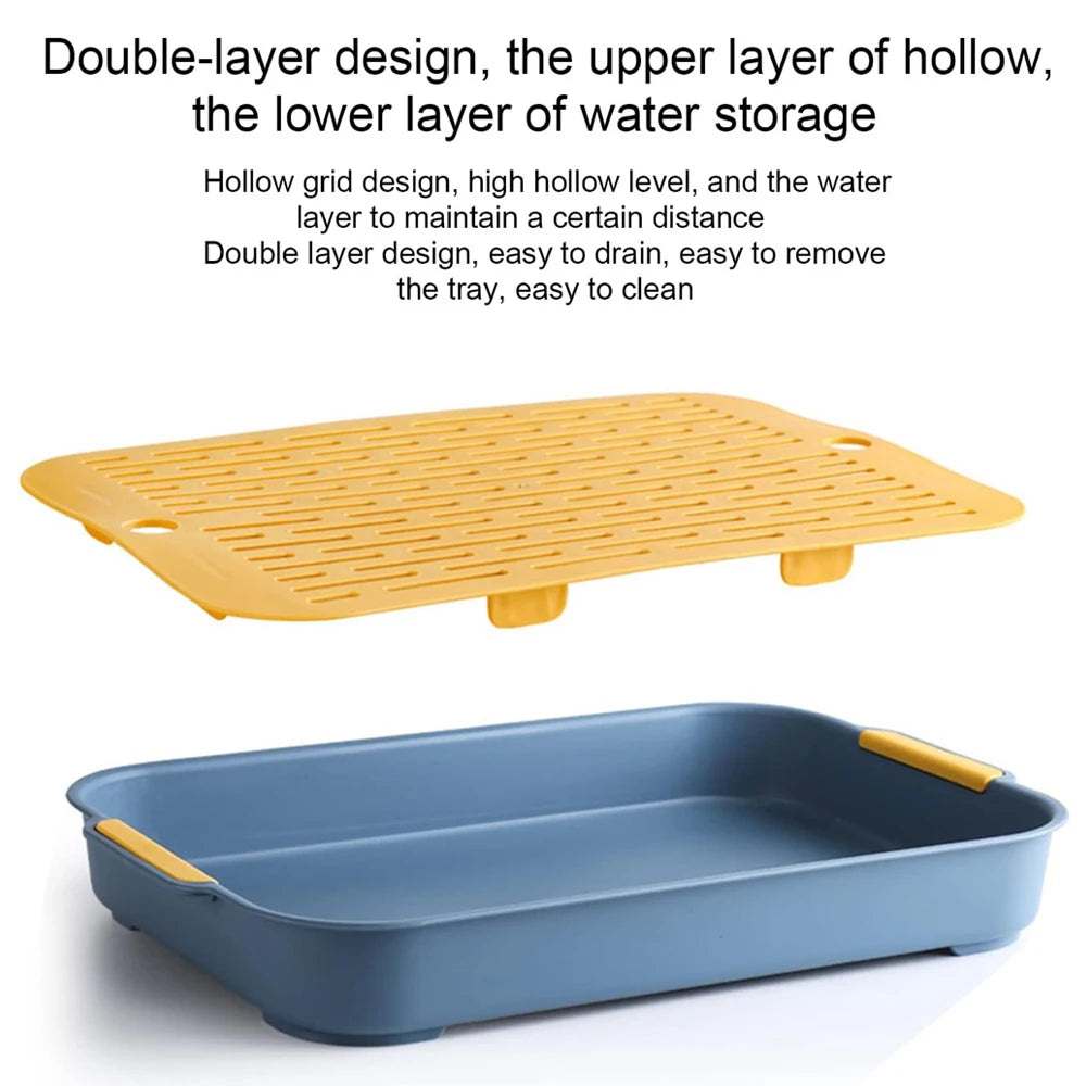 صندوق قمامة الأرانب والحيوانات الأليفة الصغيرة - صينية مرحاض زاوية لخنازير غينيا والقوارض وغيرها