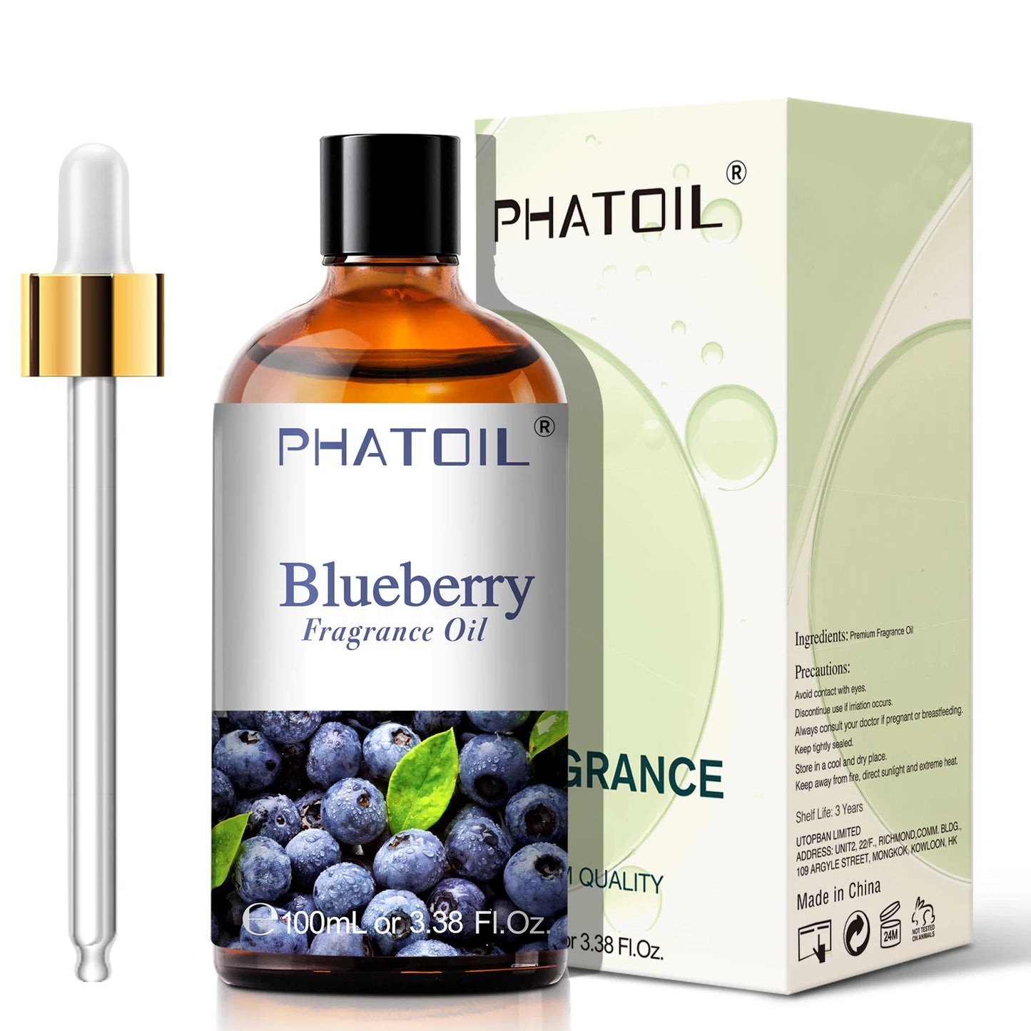 PHATOIL 100ml Sweet Fruity Fragrance Oil – Coconut, Vanilla, Strawberry & More for Diffusers & Candles