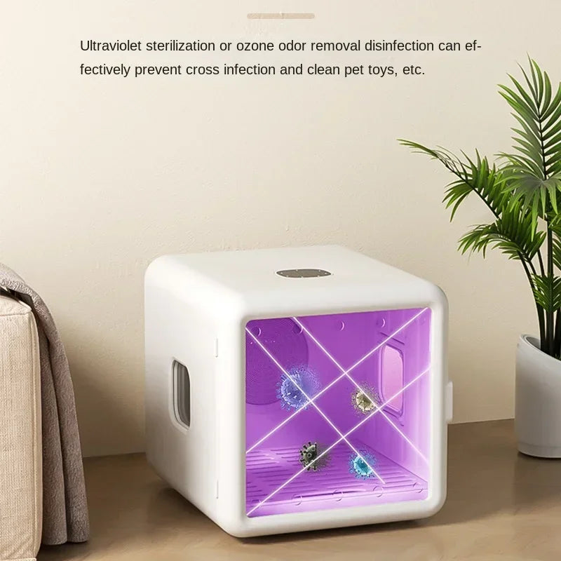 Smart Pet Drying Box – Automatic Temperature Control Dryer with Sterilization for Cats & Dogs