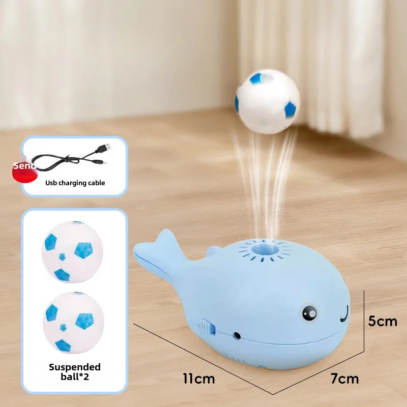 Electric Floating Ball Cat Toy – USB-Powered Interactive Cartoon Toy for Kittens & Cats | Portable Training & Play Ball