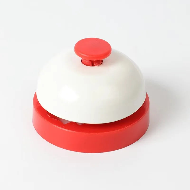 New Metal Hand Bell – Durable Hand-Press Service Bell for Table Games, Clapping Signals & Toy Accessories