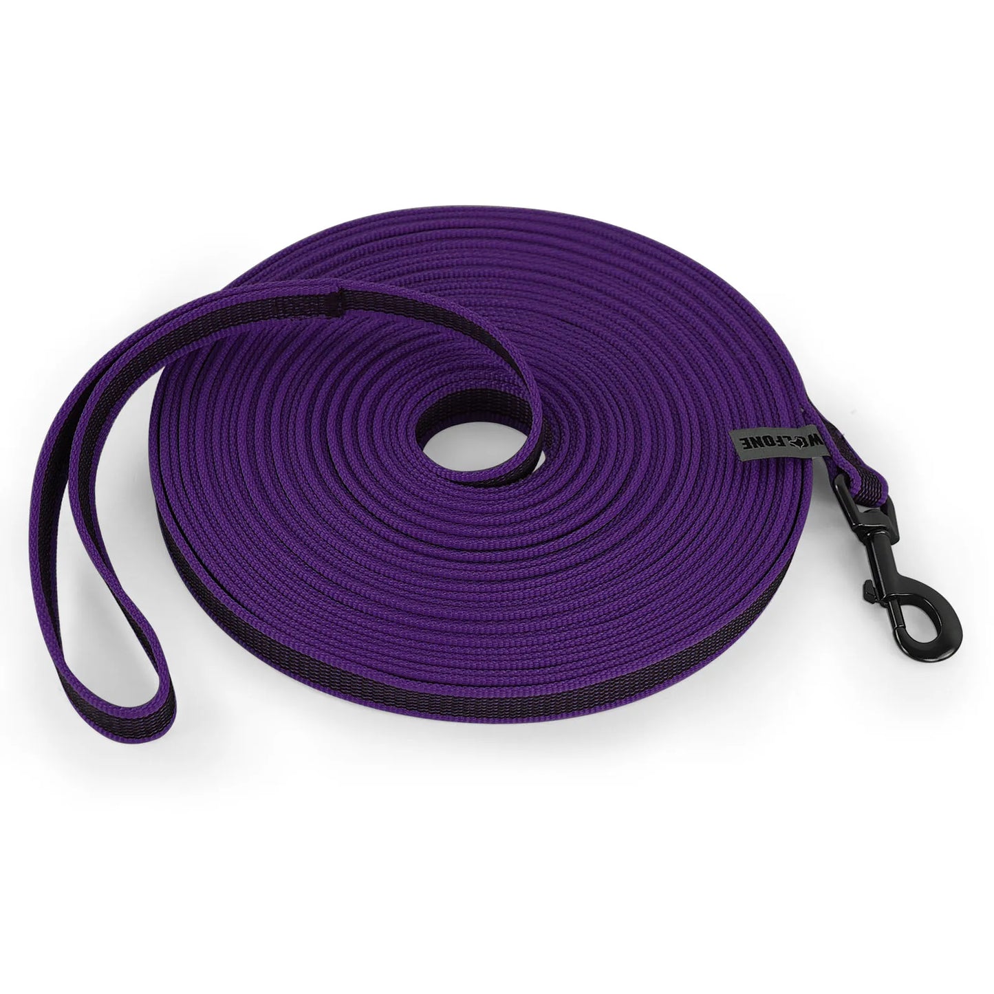 Latex Silk Dog Leash – Small, Medium & Large Training Lead, Dual-Color, Easy-Use Design (1.5m–15m Length Options)
