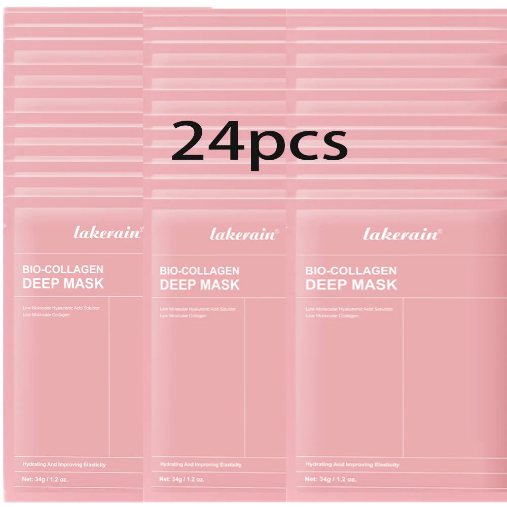 Bio-Collagen Deep Hydrogel Mask – Hydrating Overnight Face Mask for Firming, Elasticity & Pore Minimizing