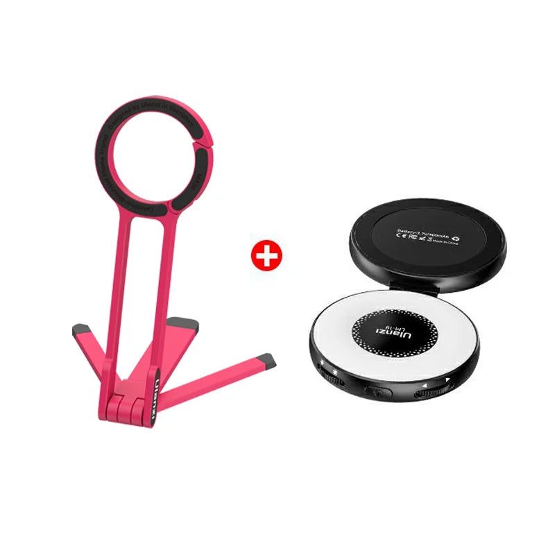 Ulanzi MA30 MagSafe Phone Tripod & Dual-Sided Magnetic Holder | Portable Stand for iPhone 15 & 16 | Travel, Vlog & Live Streaming