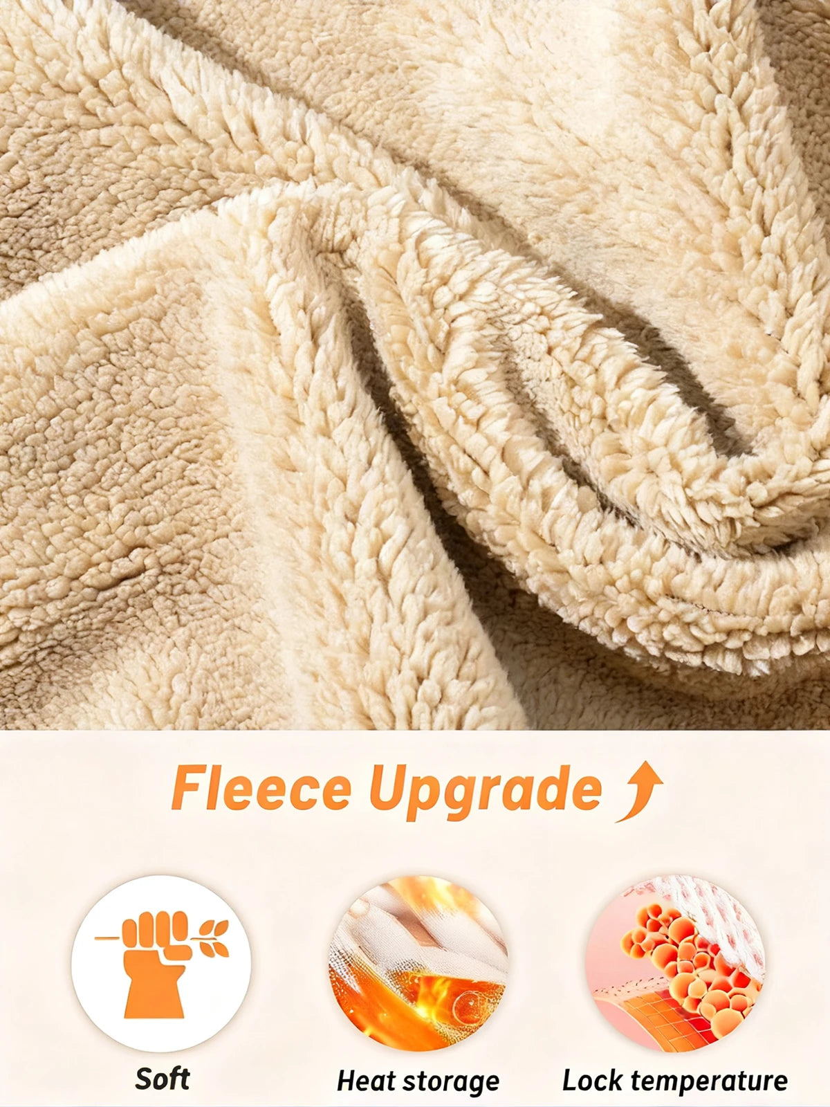 TACVASEN Women's Sherpa-Lined Full-Zip Hoodie Jacket Winter Warm Casual Outdoor Sweatshirt with Pockets