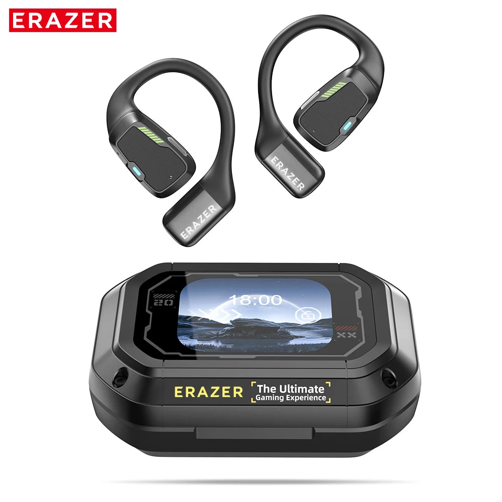 ERAZER XP6 AI Earphones – Bluetooth Wireless Headset with Sleep ASMR, DIY Equalizer App, 16mm Driver for Office & Travel
