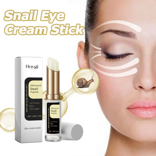 Collagen Snail Eye Cream Stick – Anti-Wrinkle, Dark Circle Lightening & Firming for Eye Bags and Puffiness
