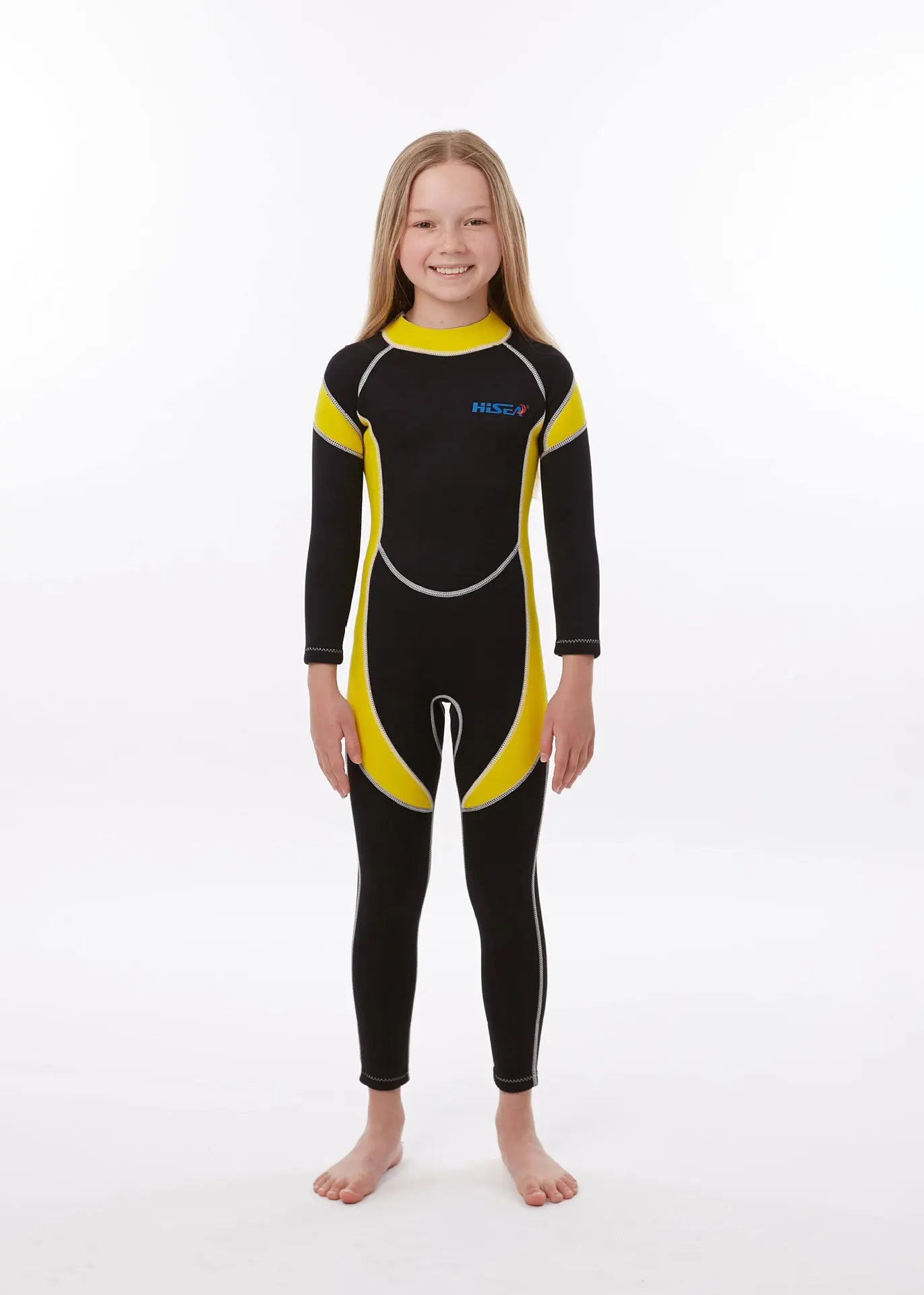 Kids 2.5mm Neoprene Wetsuit Full Body Swim Diving Snorkeling Surfing Kayaking