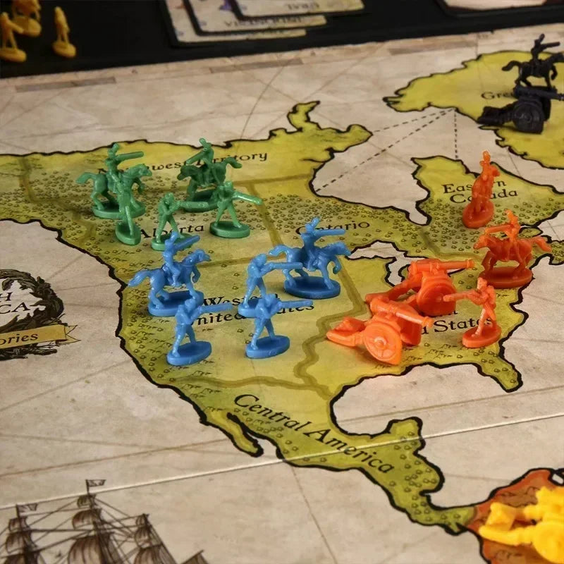 Board Games Risk – Game of Strategic Conquest for 2 to 5 Players | Family Board Game for Ages 8+
