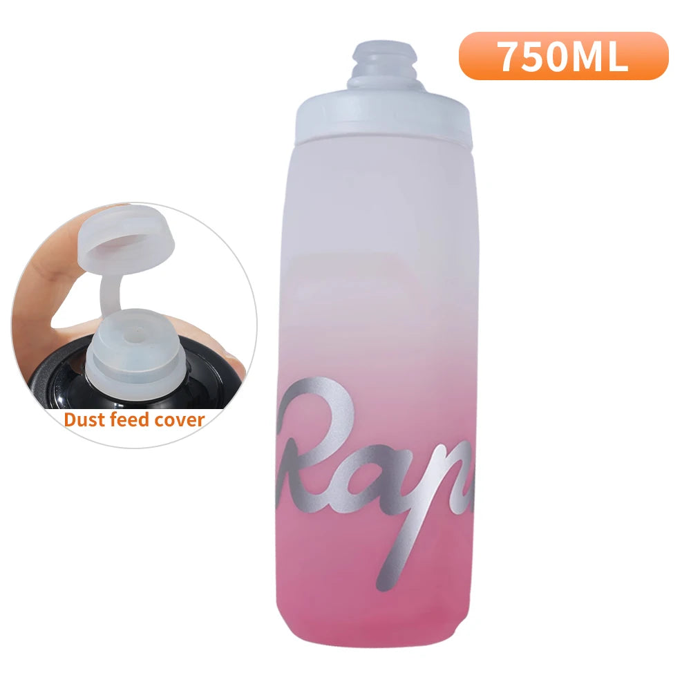 زجاجة مياه رافا لركوب الدراجات - زجاجة رياضية خفيفة الوزن مقاومة للتسرب وقابلة للضغط 620 مل/750 مل