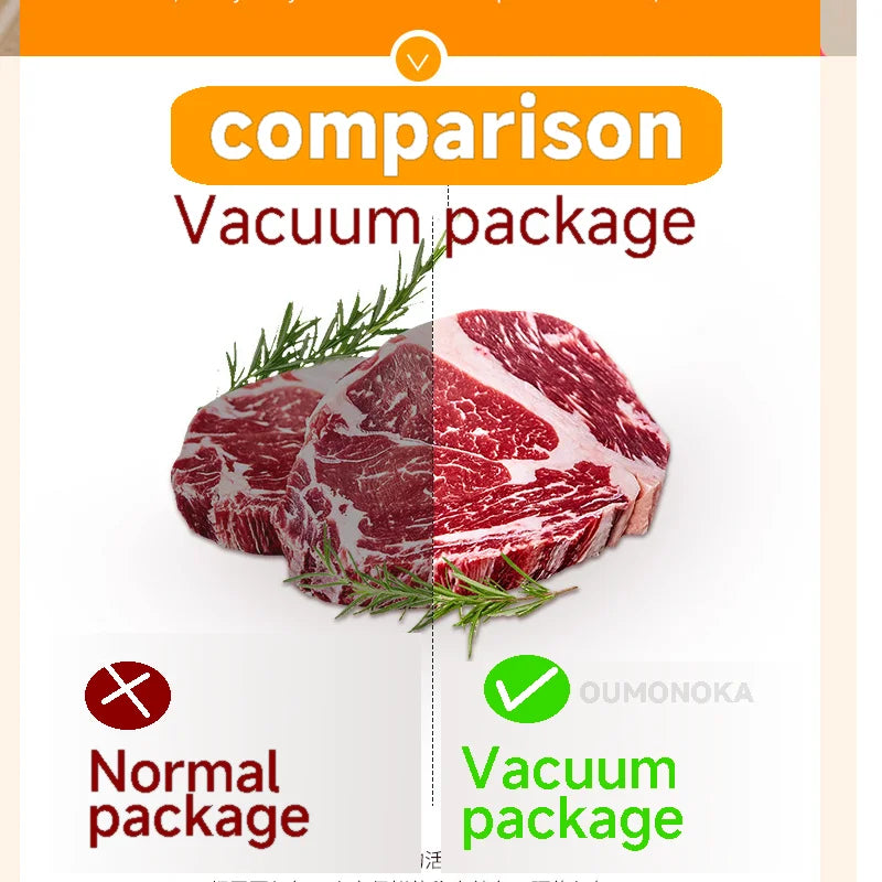 Professional Vacuum Sealer Machine Food Saver Kitchen Packaging Sealant