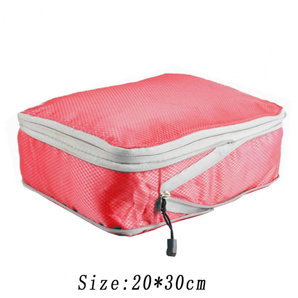 Compression Packing Cubes for Travel | Ultralight Expandable Luggage Organizers & Packing Bags