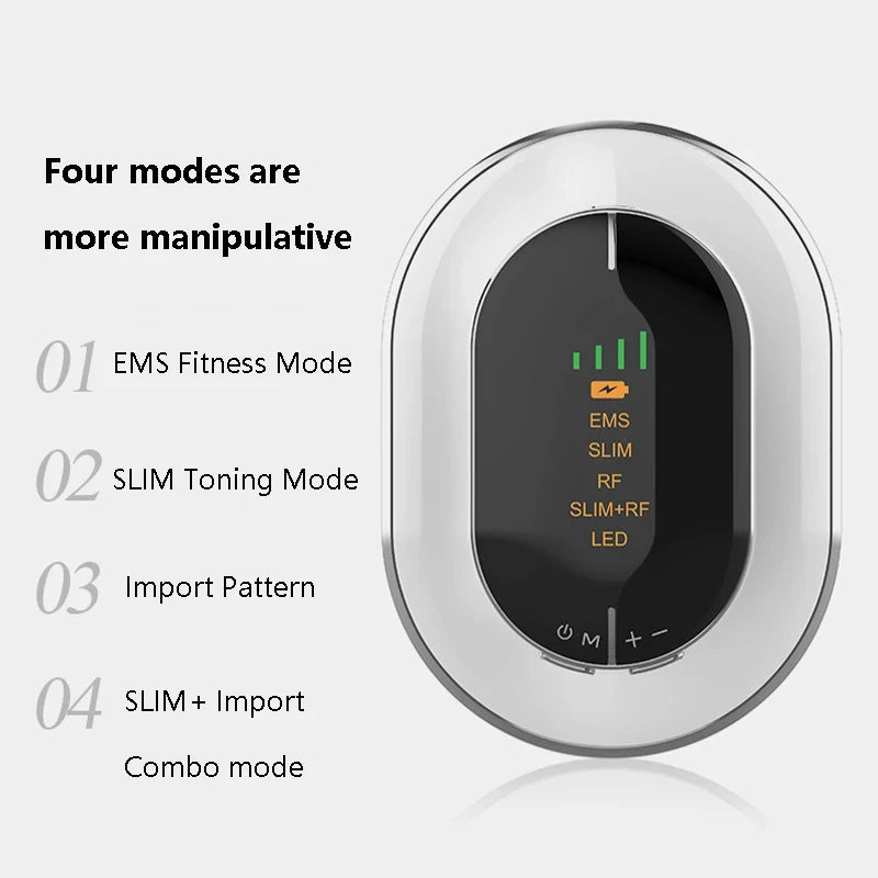جهاز تدليك كهربائي لاسلكي للسيلوليت - جهاز تنحيف ونحت الجسم للبطن والخصر والذراعين والساقين والأرداف