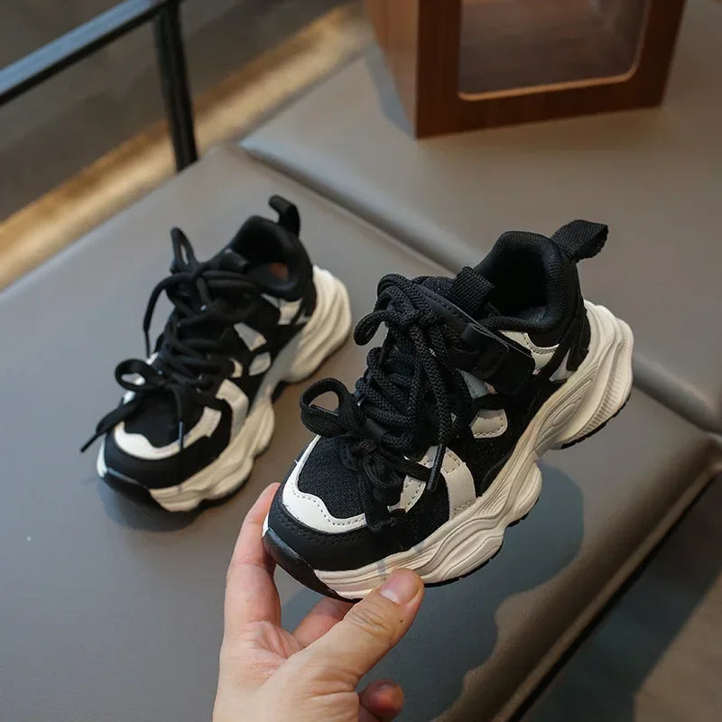 Kids Fashion Sneakers | Breathable Non-Slip School & Sports Shoes