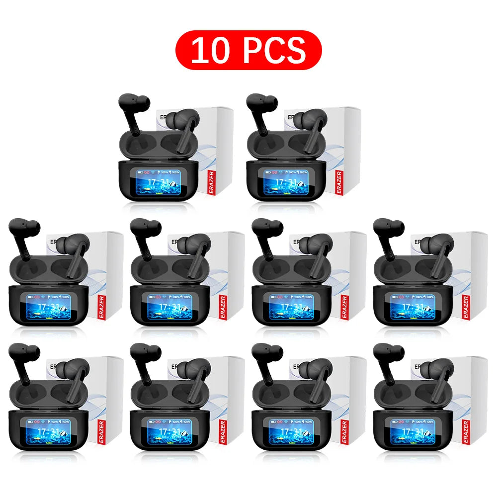 Original ERAZER TWS Wireless Earbuds – Touch Screen, Bluetooth, ANC Noise Reduction, HIFI Music Headphones