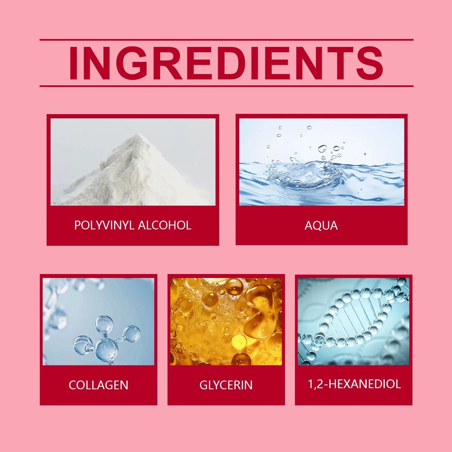 Ouhoe Collagen Peel-Off Mask with Brush – Anti-Wrinkle, Firming & Hydrating Face Mask for All Skin Types