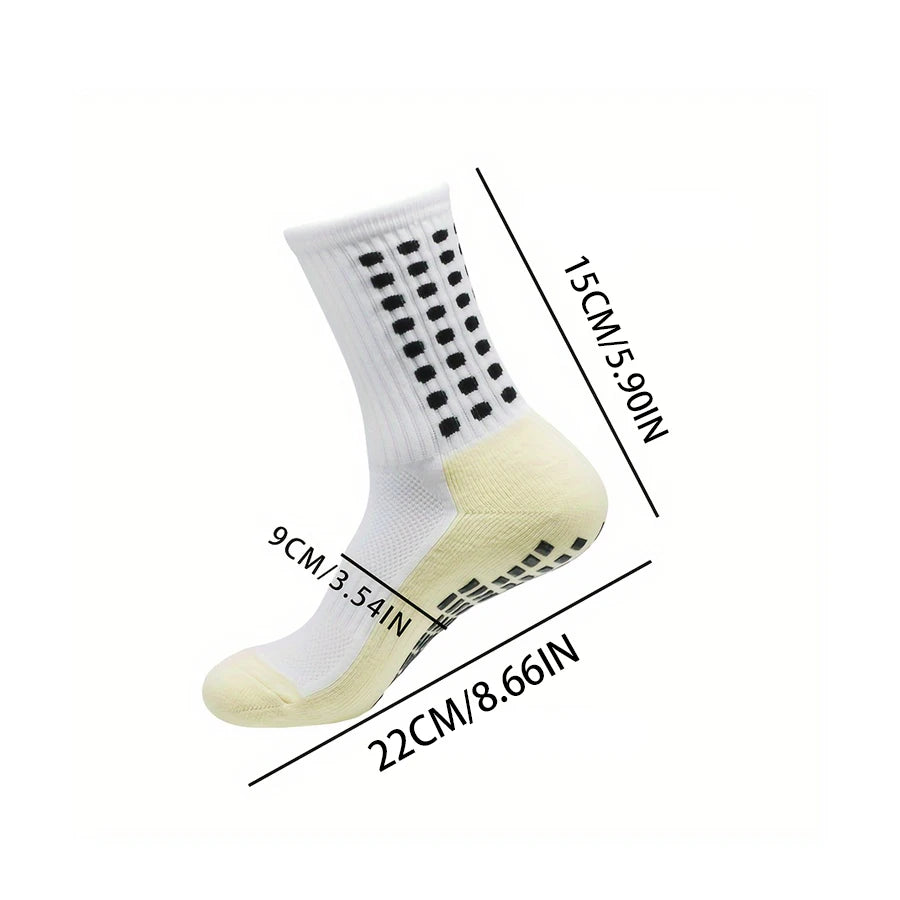 5-Piece Soccer Equipment Set | Sports Socks, Shin Guards, Sock Covers, Wrist Bracer & Towel