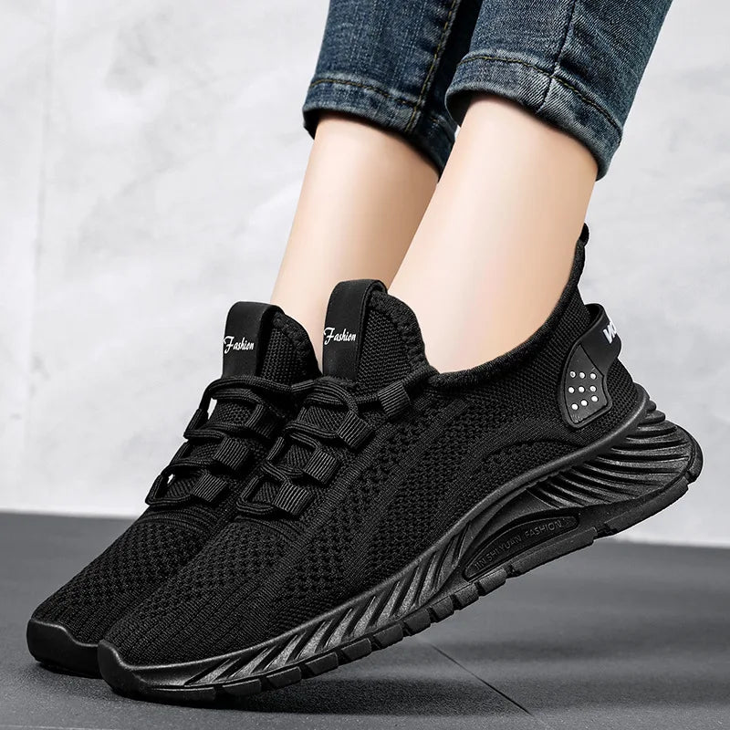 Women’s Summer 2025 Casual Sneakers – Breathable Mesh, Lightweight & Affordable