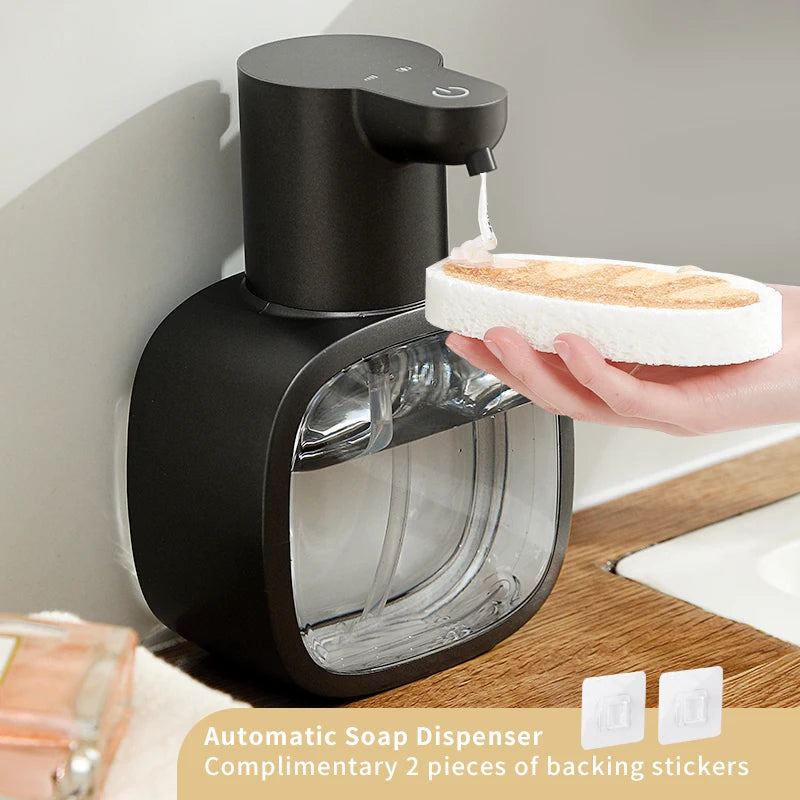Wall-Mounted Automatic Soap Dispenser • 500ml Smart Foam Hand Washer • Induction Sensor & Rechargeable