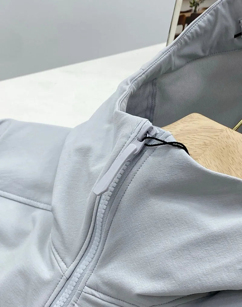 ARC Outdoor Unisex Softshell Jacket – Windproof & Rainproof Hooded Coat for Mountaineering, Cycling & Camping