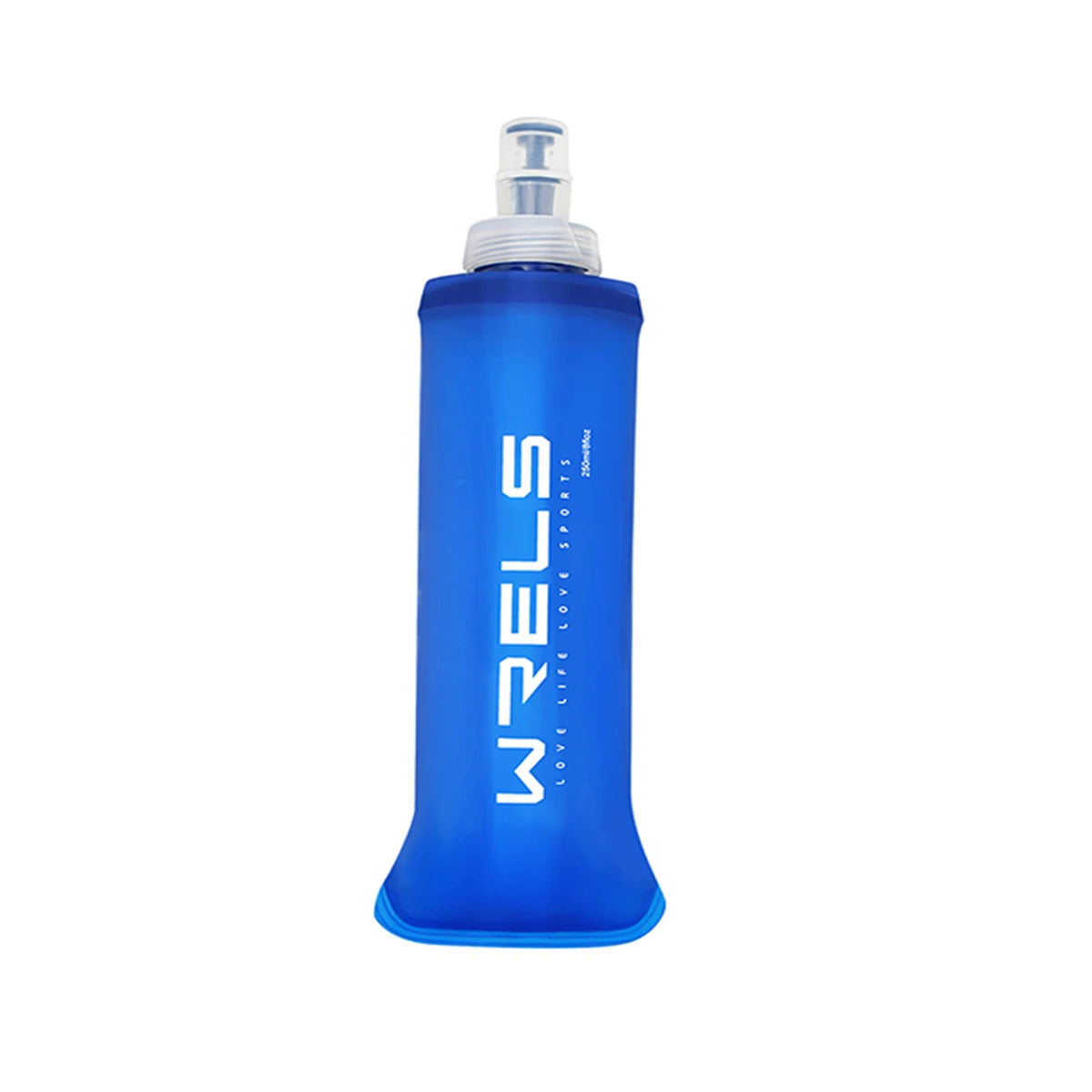 WRELS Soft Camping Water Bottle – Foldable BPA-Free Flask for Running, Hiking & Cycling