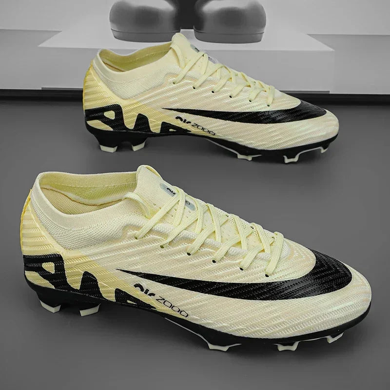 New Men’s Football Sneakers & Boots – Mid-Top Soccer Shoes, High-Quality Non-Slip FG/TF Futsal Indoor Cleats