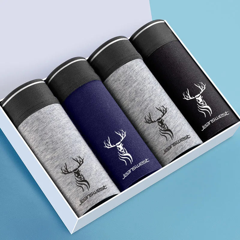 2/3/4/7PCS Men's Boxer Underwear | Pure Cotton Breathable Comfortable Boxershorts | Underpants for Men L-5XL