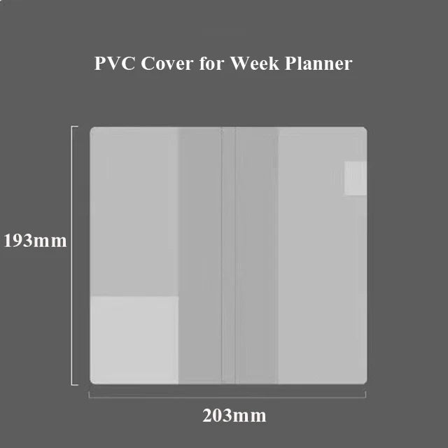 Kinbor 2026 Pocket Weekly Planner – Pocket Size Schedule Notebook Week Plan Notepad for Daily Writing