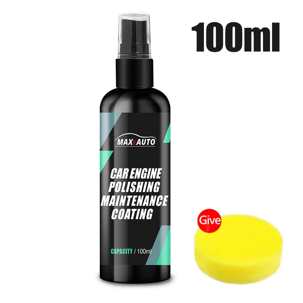Car Plastic Restorer Coating Agent – Auto Plastic & Rubber Exterior Repair, Clean, Refresh, Restore, Black Shine & Seal