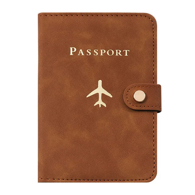Travel Passport Holder & Card Wallet – Essential Organizer for Men & Women