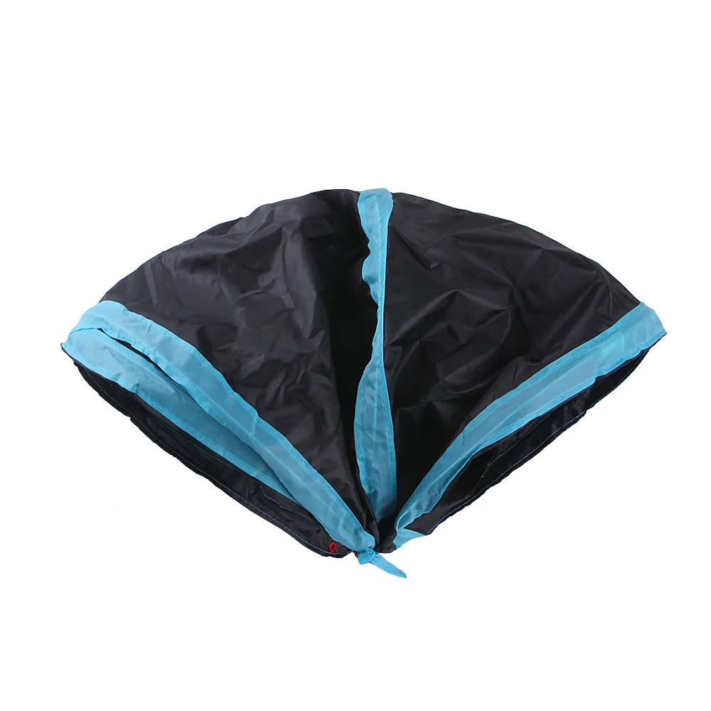 Tunnel Chase™ Foldable Cat Tunnel – Crinkle Play Tube for Indoor Fun & Exercise