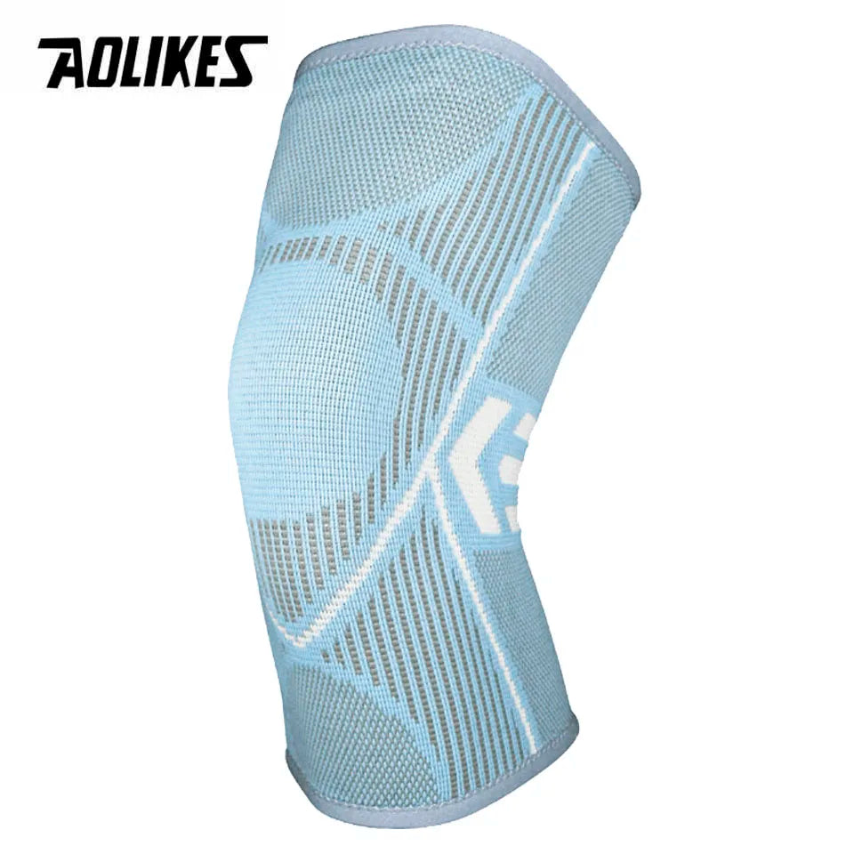 AOLIKES Knee Brace Support | 1PCS Nylon Compression Sleeve for Arthritis, Sports & Fitness – Running & Cycling Protector