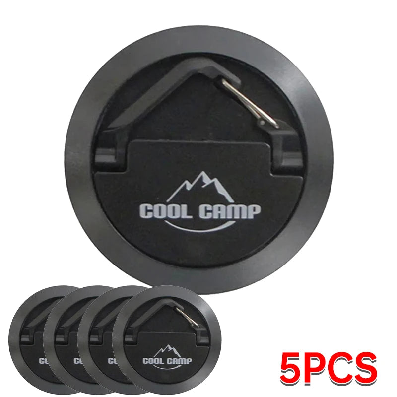 خطاف خيمة مغناطيسي خارجي - مشبك سقف محمول متعدد الأغراض وحامل حبل لفوانيس التخييم