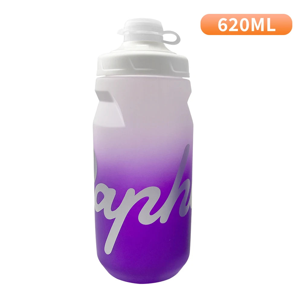 زجاجة مياه رافا لركوب الدراجات - زجاجة رياضية خفيفة الوزن مقاومة للتسرب وقابلة للضغط 620 مل/750 مل