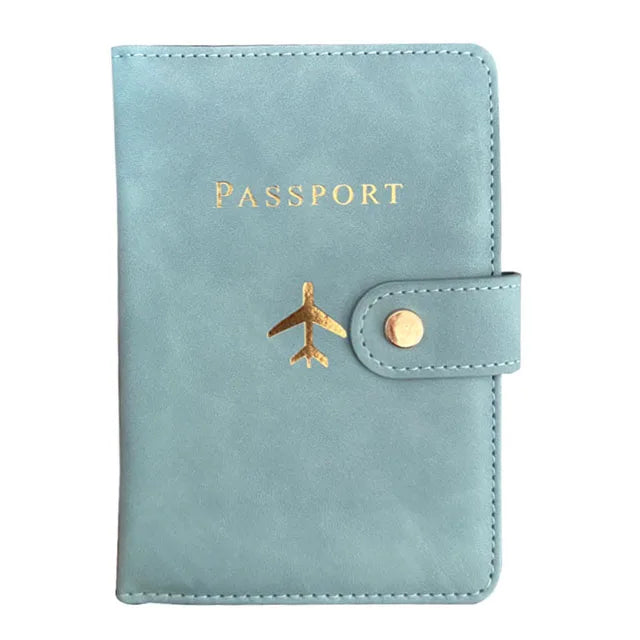 Travel Passport Holder & Card Wallet – Essential Organizer for Men & Women