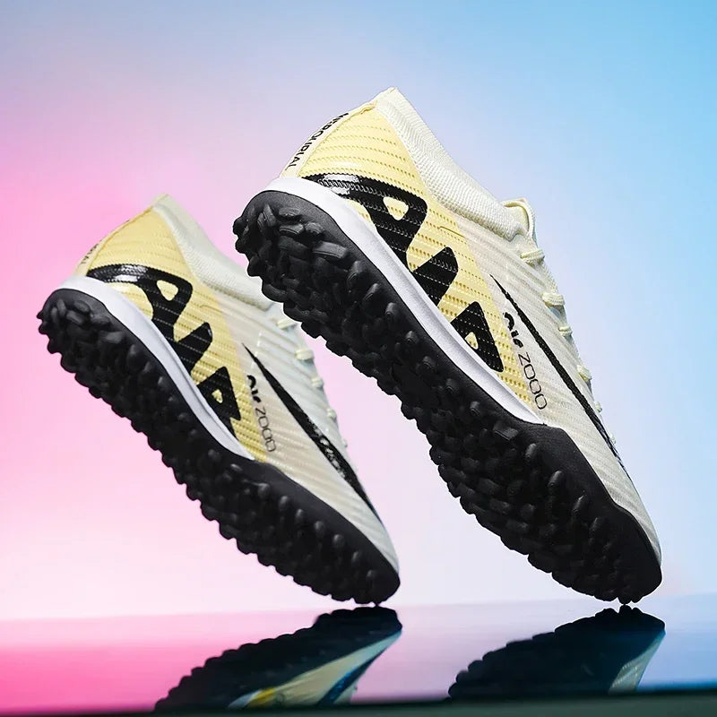 New Men’s Football Sneakers & Boots – Mid-Top Soccer Shoes, High-Quality Non-Slip FG/TF Futsal Indoor Cleats