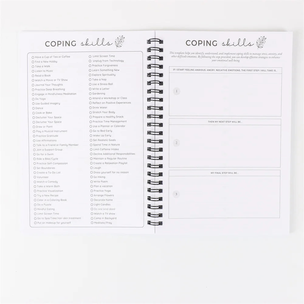 Mental Health Workbook – Attachment Theory, Abandonment Anxiety, Depression, Addiction & Somatic Psychotherapy