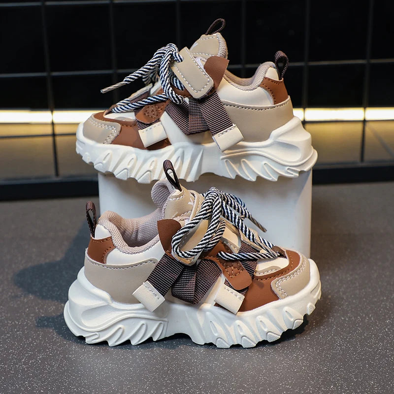 Kids Chunky Sport Shoes | Breathable Mesh Sneakers for Boys & Girls