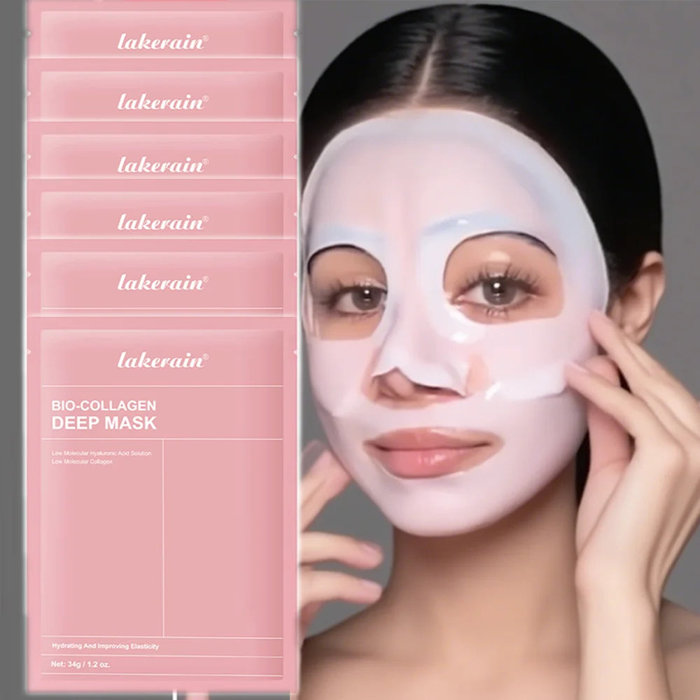 Bio-Collagen Deep Hydrogel Mask – Hydrating Overnight Face Mask for Firming, Elasticity & Pore Minimizing