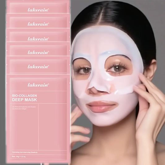 Bio-Collagen Deep Hydrogel Mask – Hydrating Overnight Face Mask for Firming, Elasticity & Pore Minimizing
